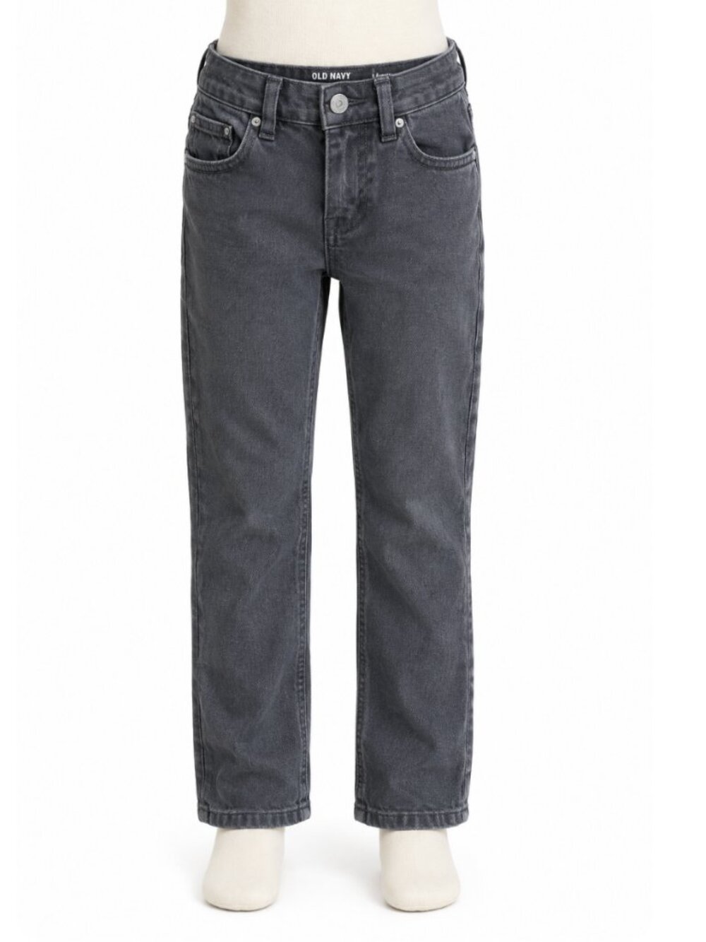 Old Navy Girls OG Straight Gray Wash Jeans Size 8